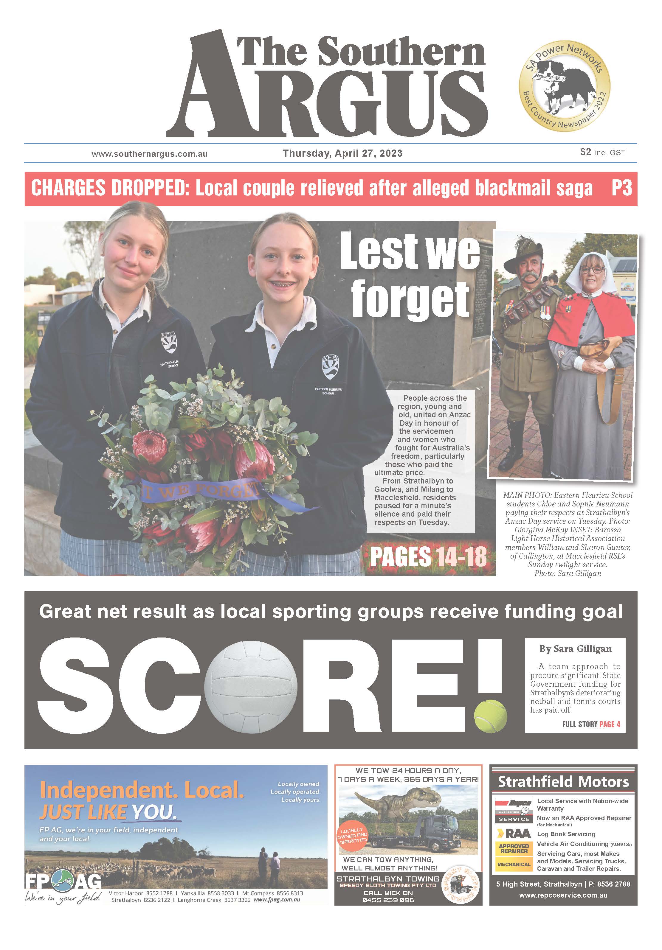 The Southern Argus - April 27, 2023