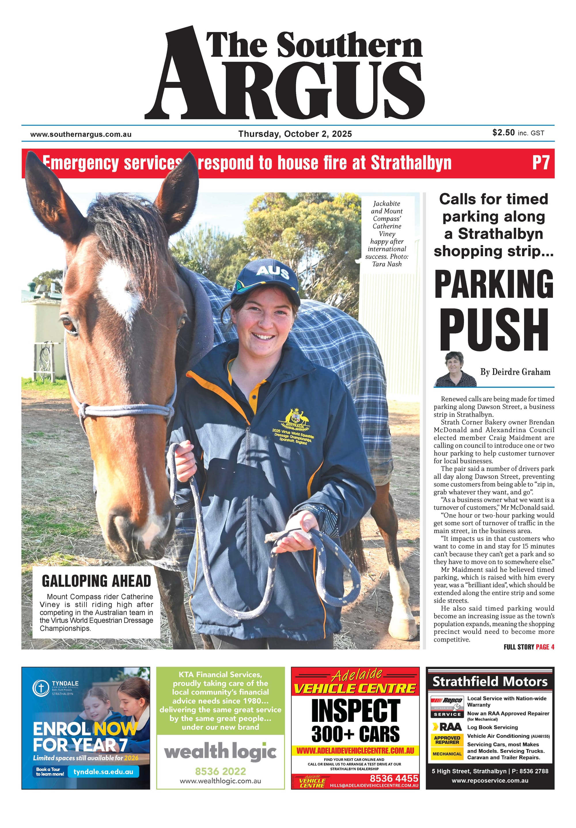 The Southern Argus - October 2, 2025