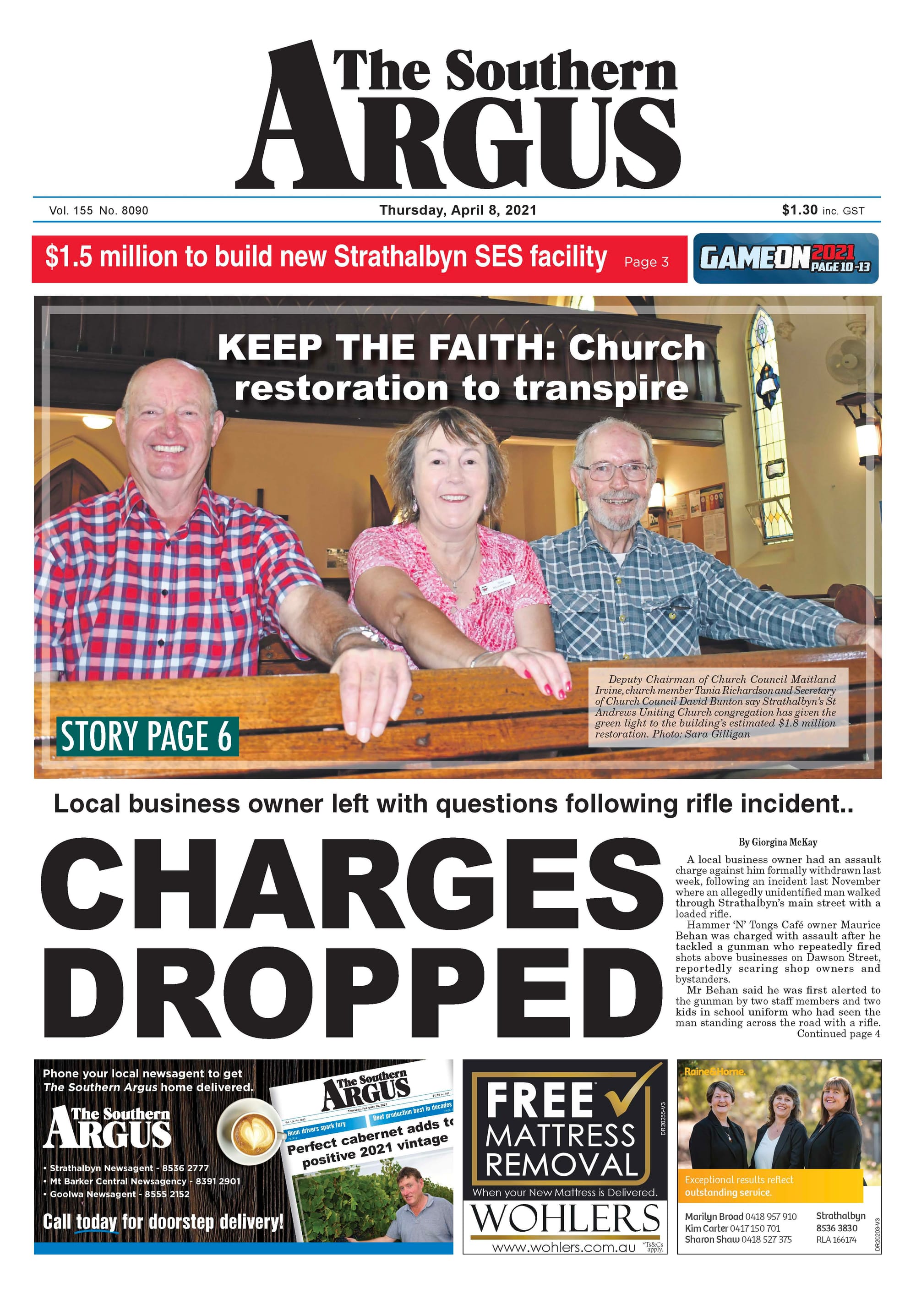 The Southern Argus - April 8, 2021