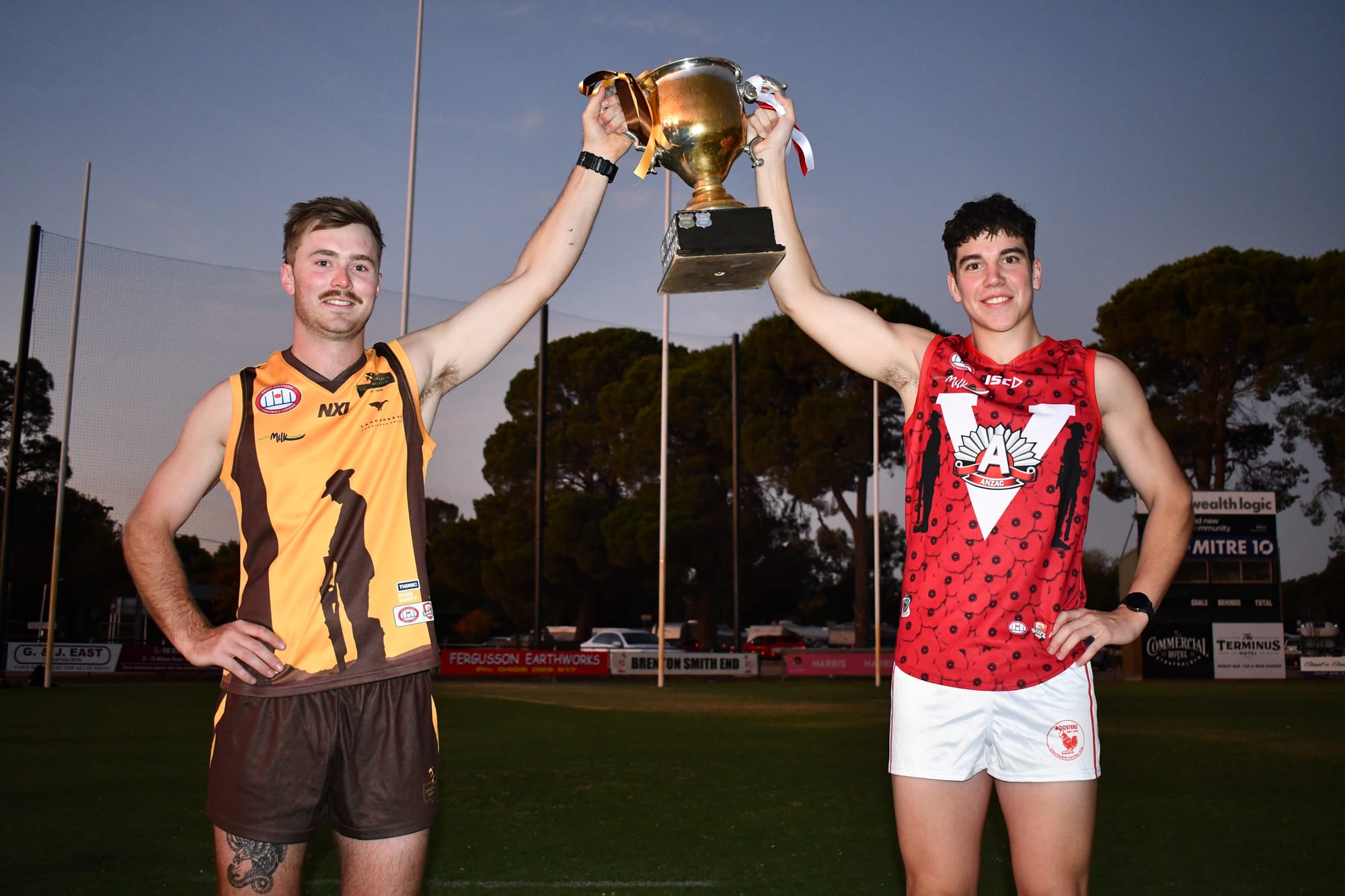 ALL EYES ON THE CUP: Hawks and Roosters battle for Anzac Day glory
