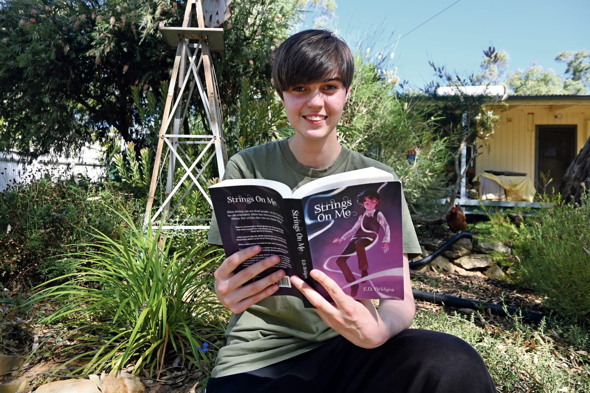 Local teenager becomes published author