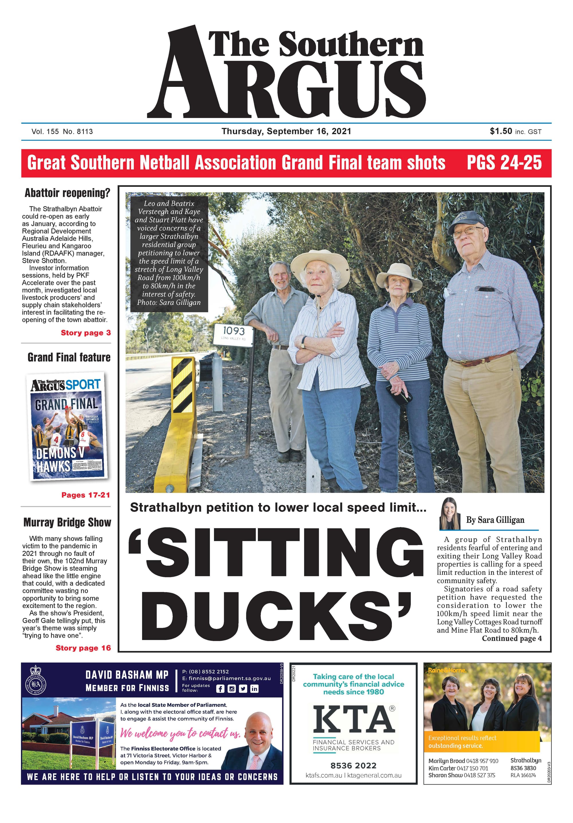 The Southern Argus - September 16, 2021