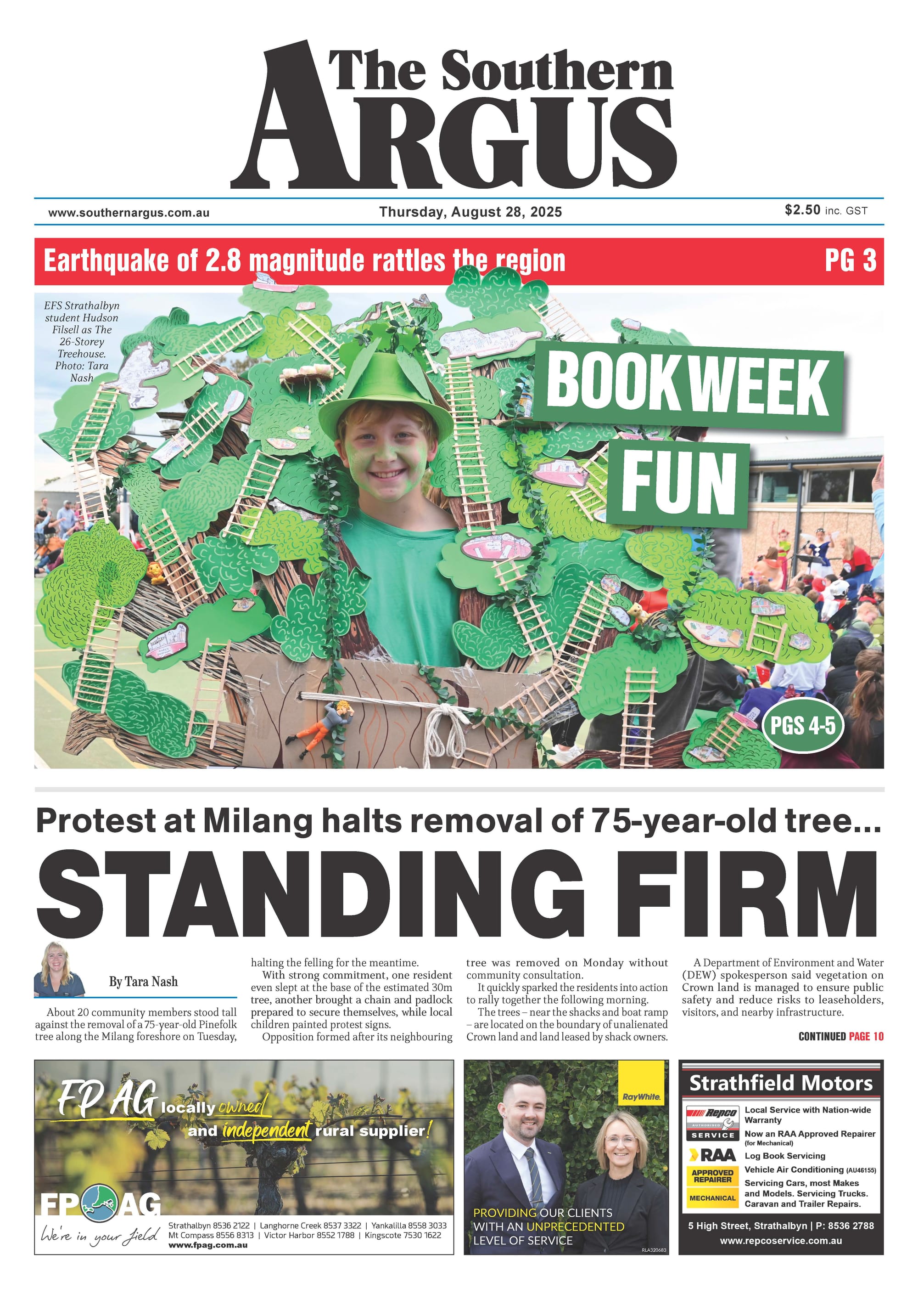 The Southern Argus - August 28, 2025