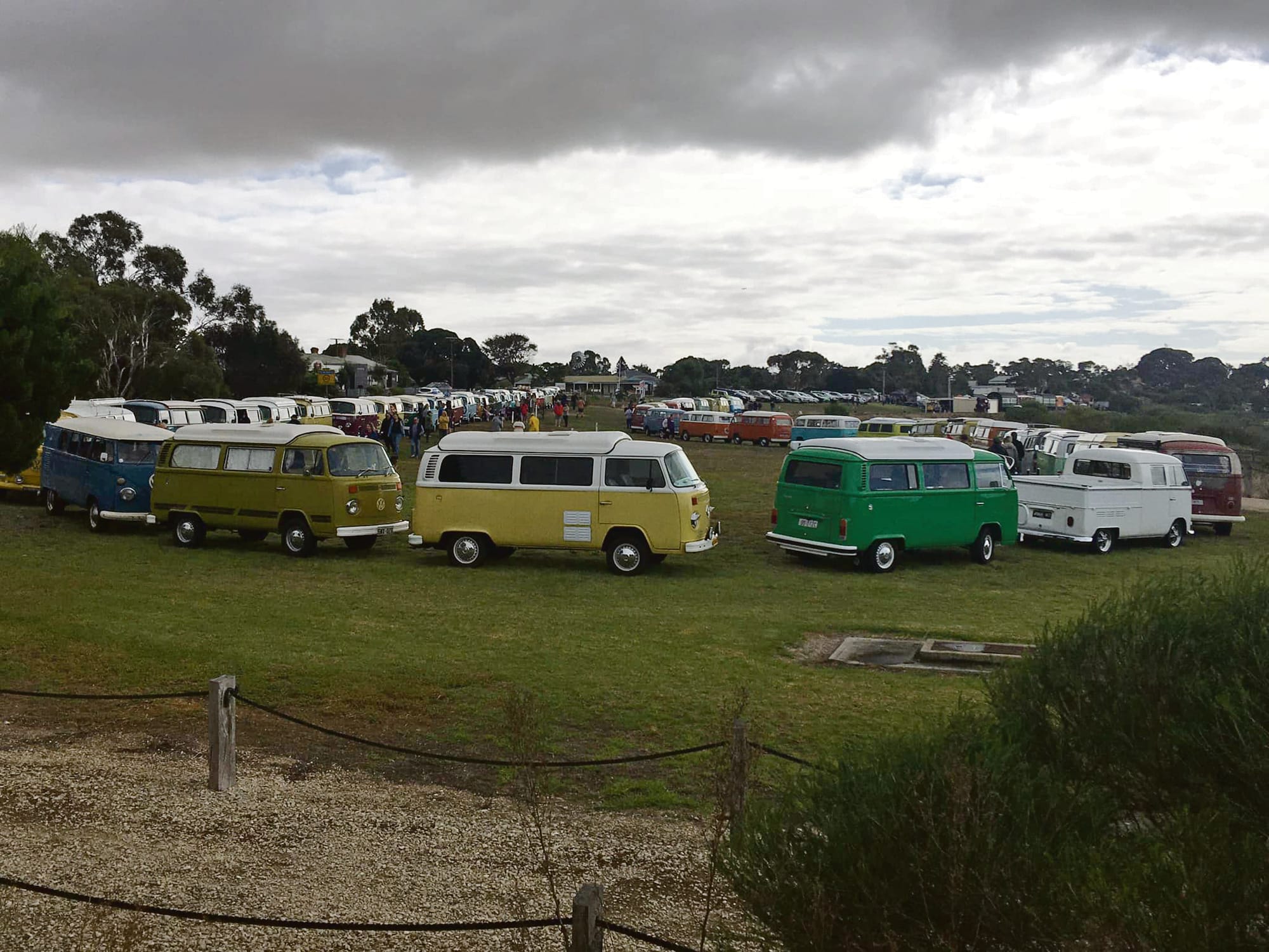 Strathalbyn bus stop for Kombi club