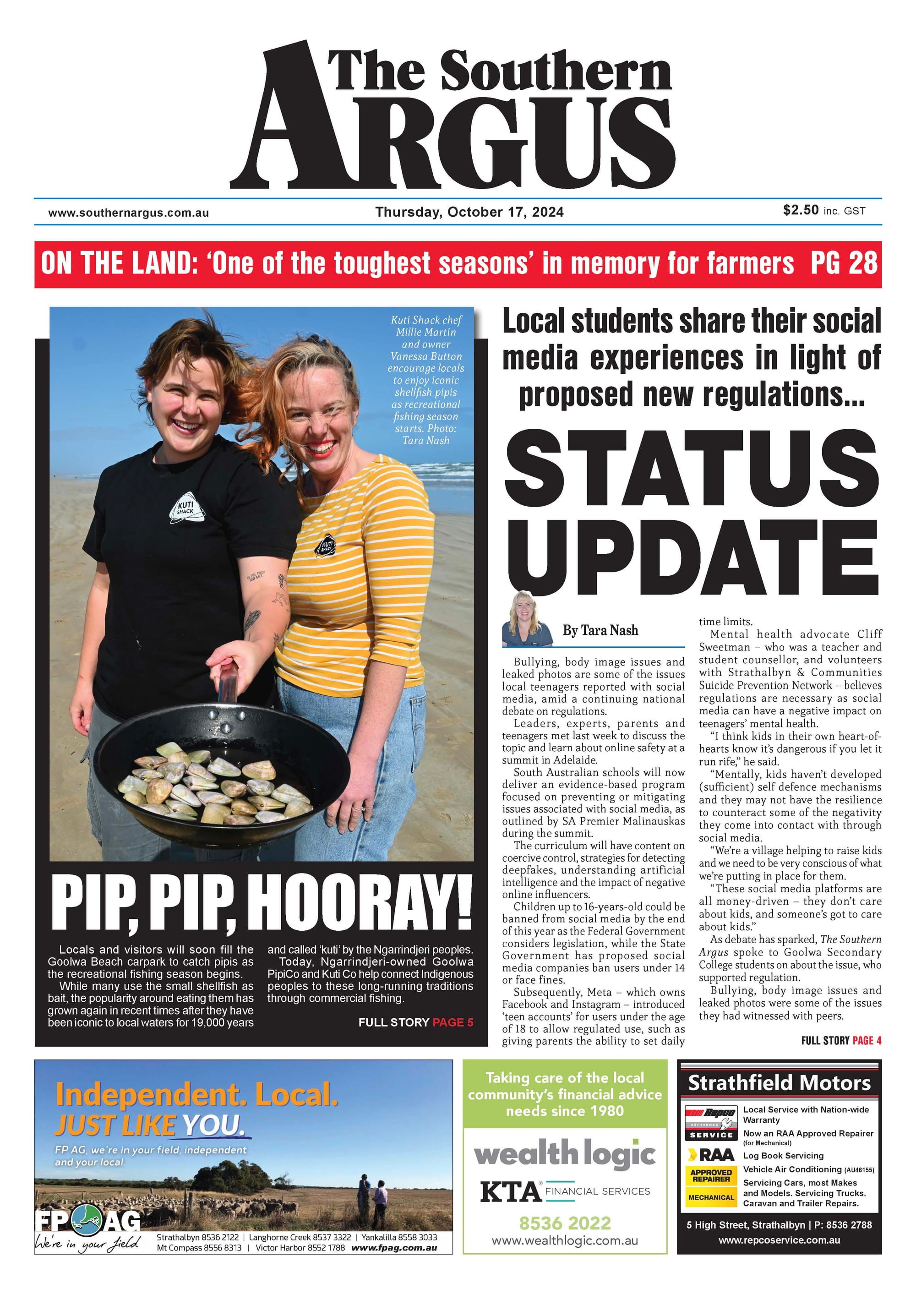 The Southern Argus - October 17, 2024