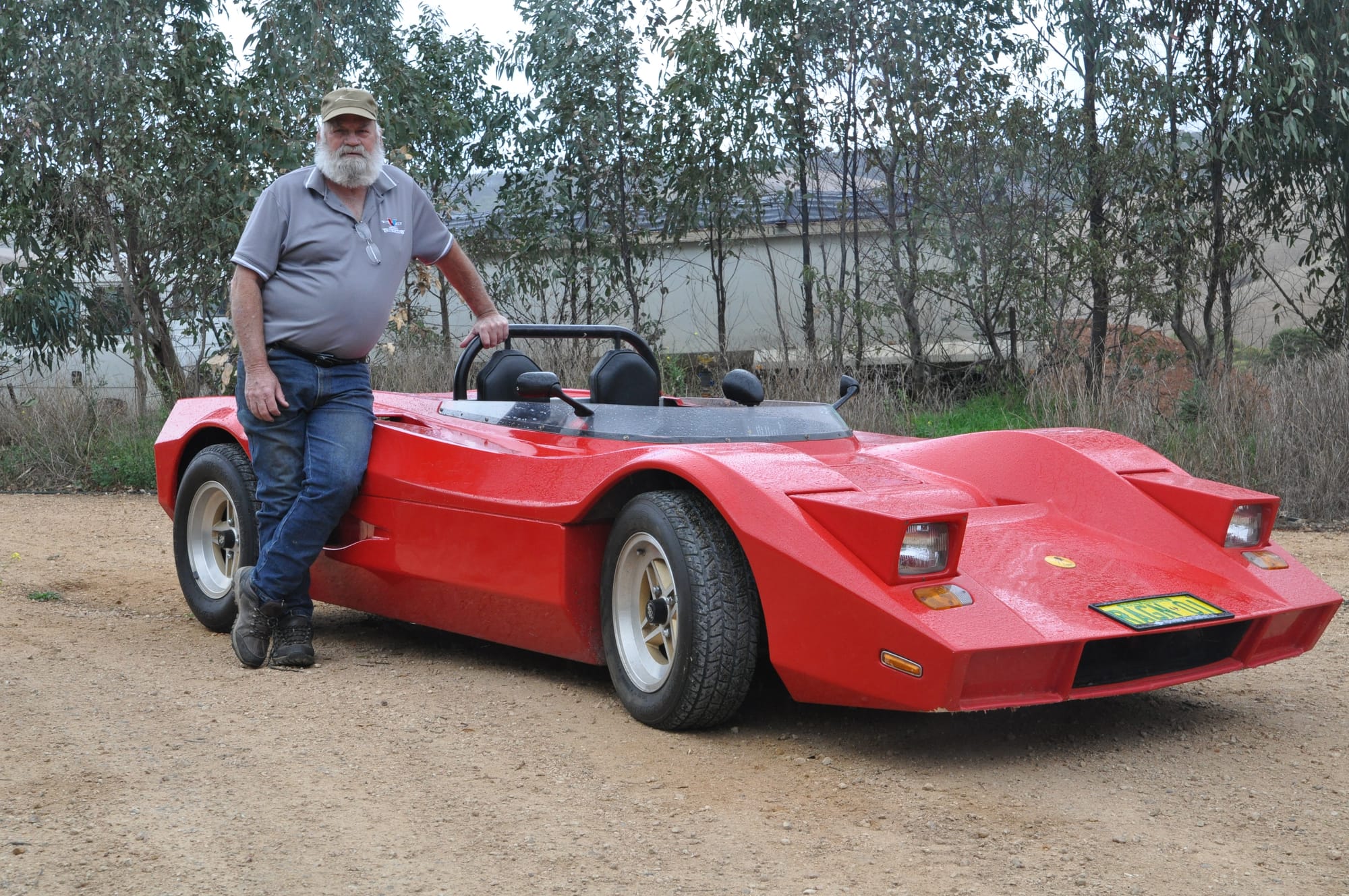 Bike rider’s one-of-a-kind sports car