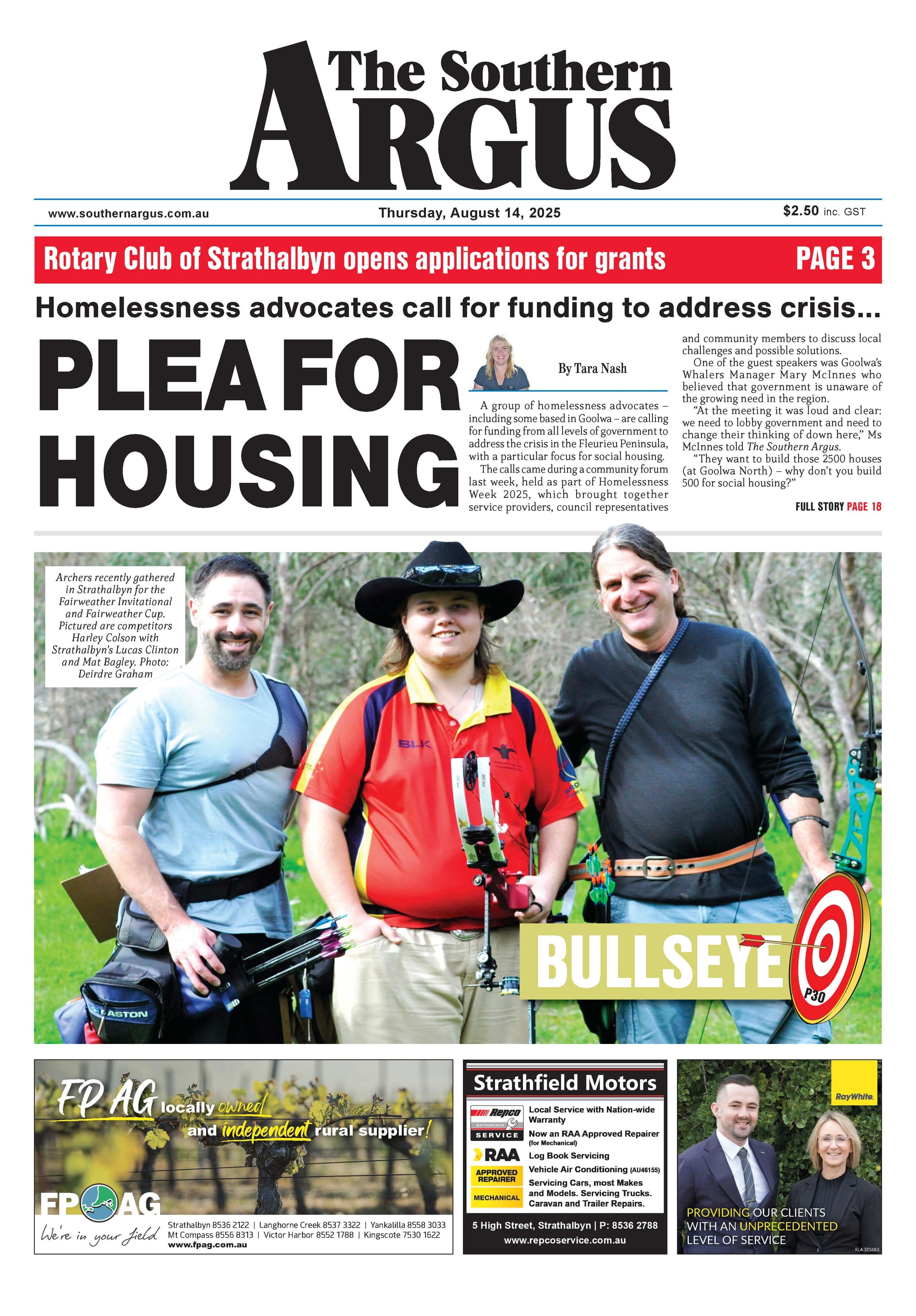 The Southern Argus - August 14, 2025
