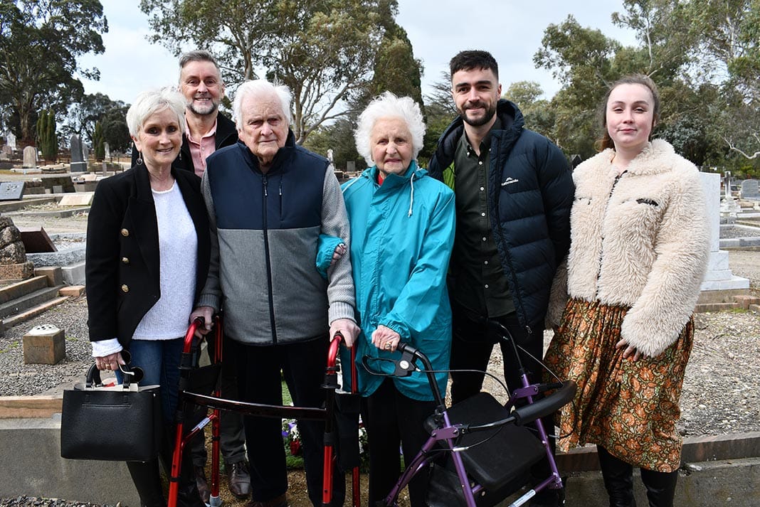 Hills veteran given ‘fitting’ headstone for his service