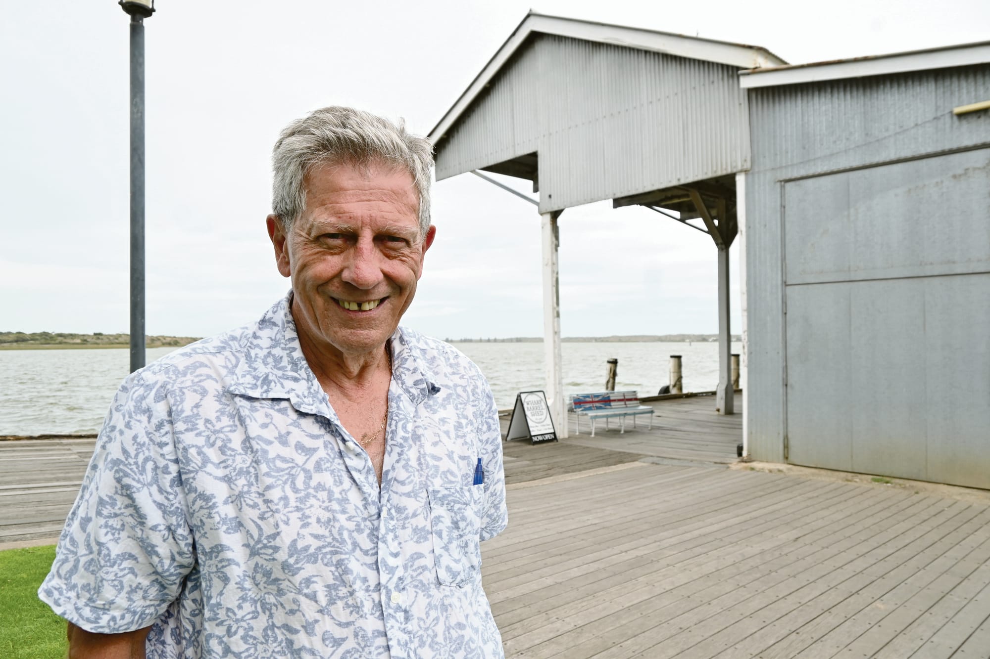 Wharf business left with bottom of the barrel, but moving forward