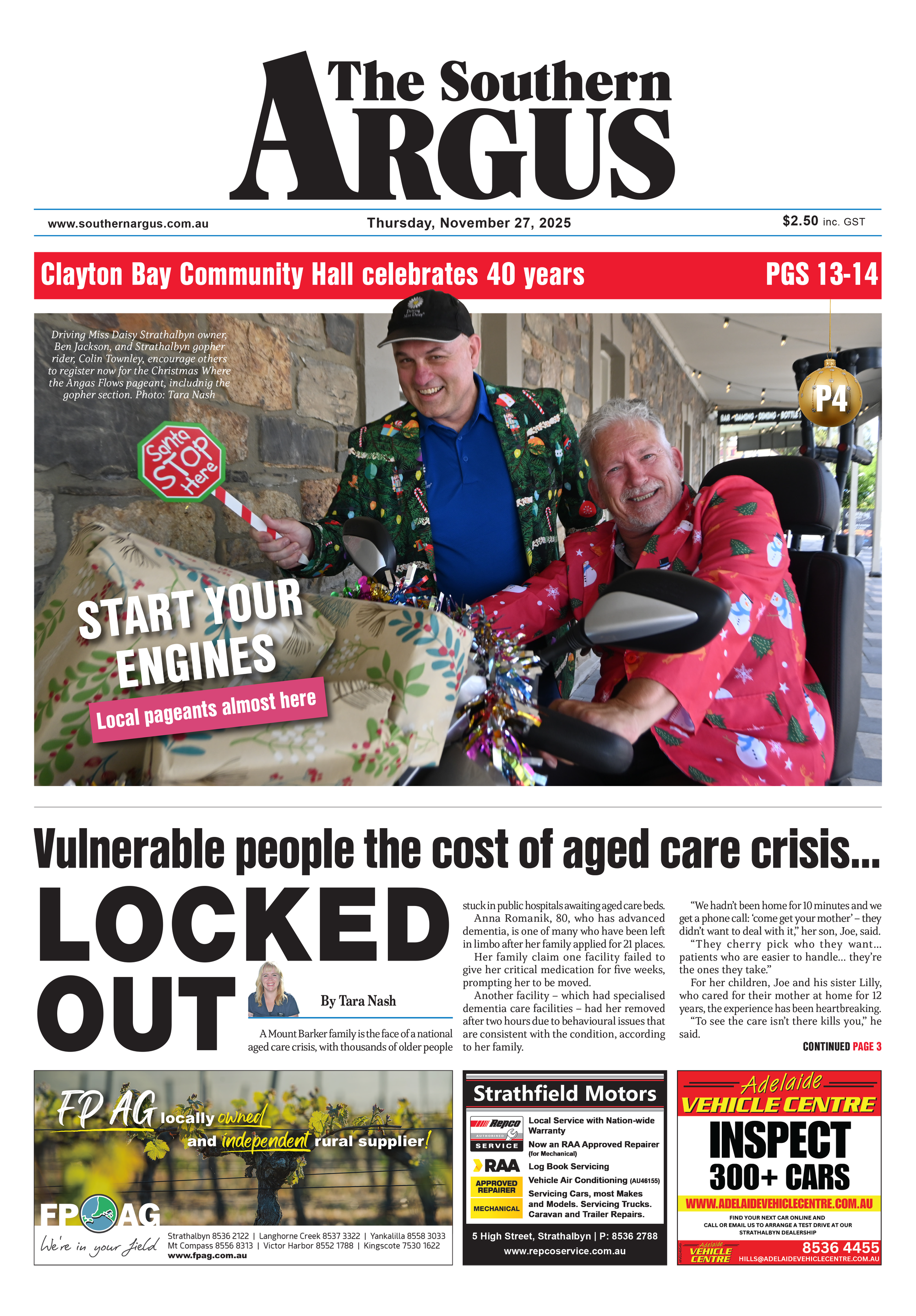 The Southern Argus - November 27, 2025
