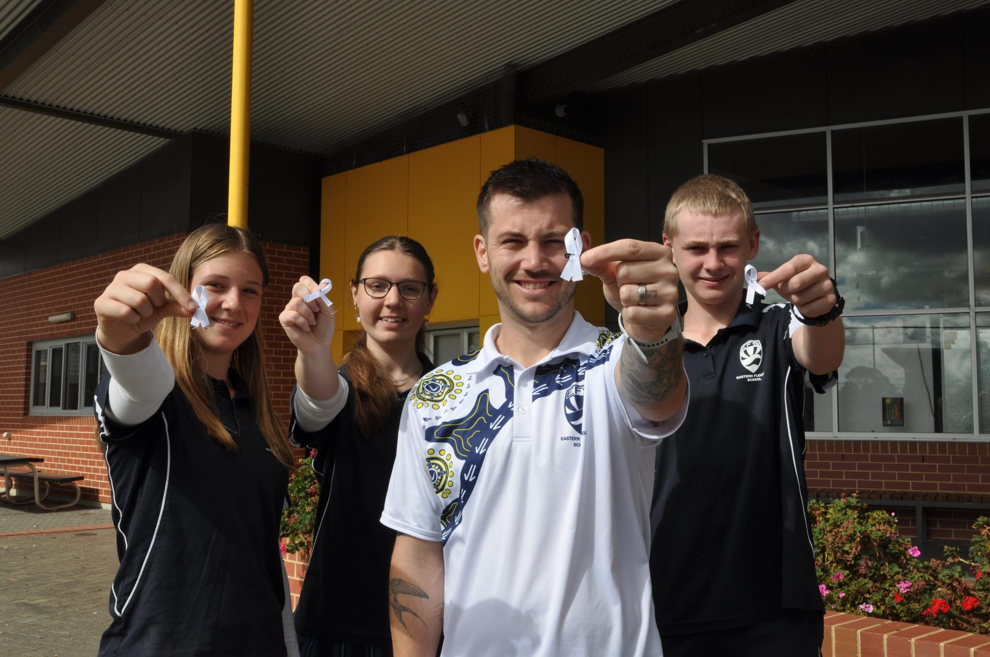 EFS students step up for White Ribbon Week