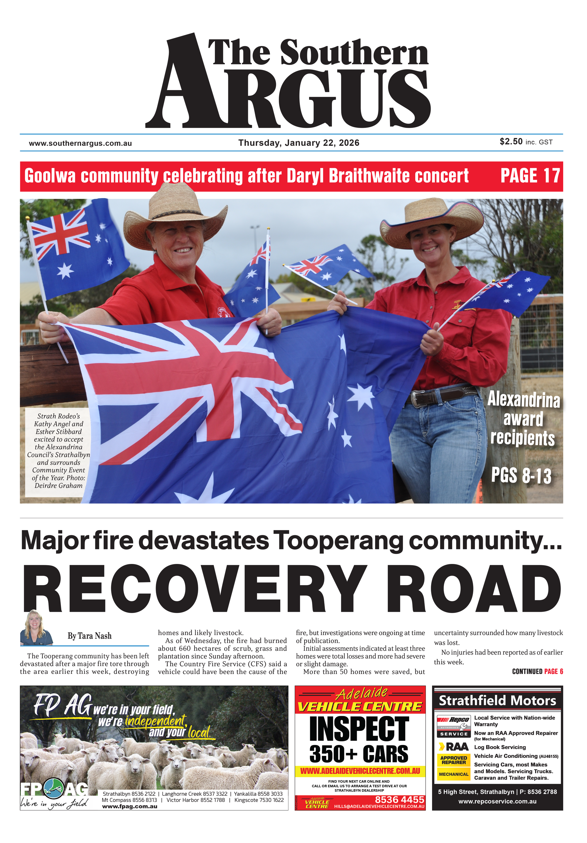 The Southern Argus - January 22, 2026