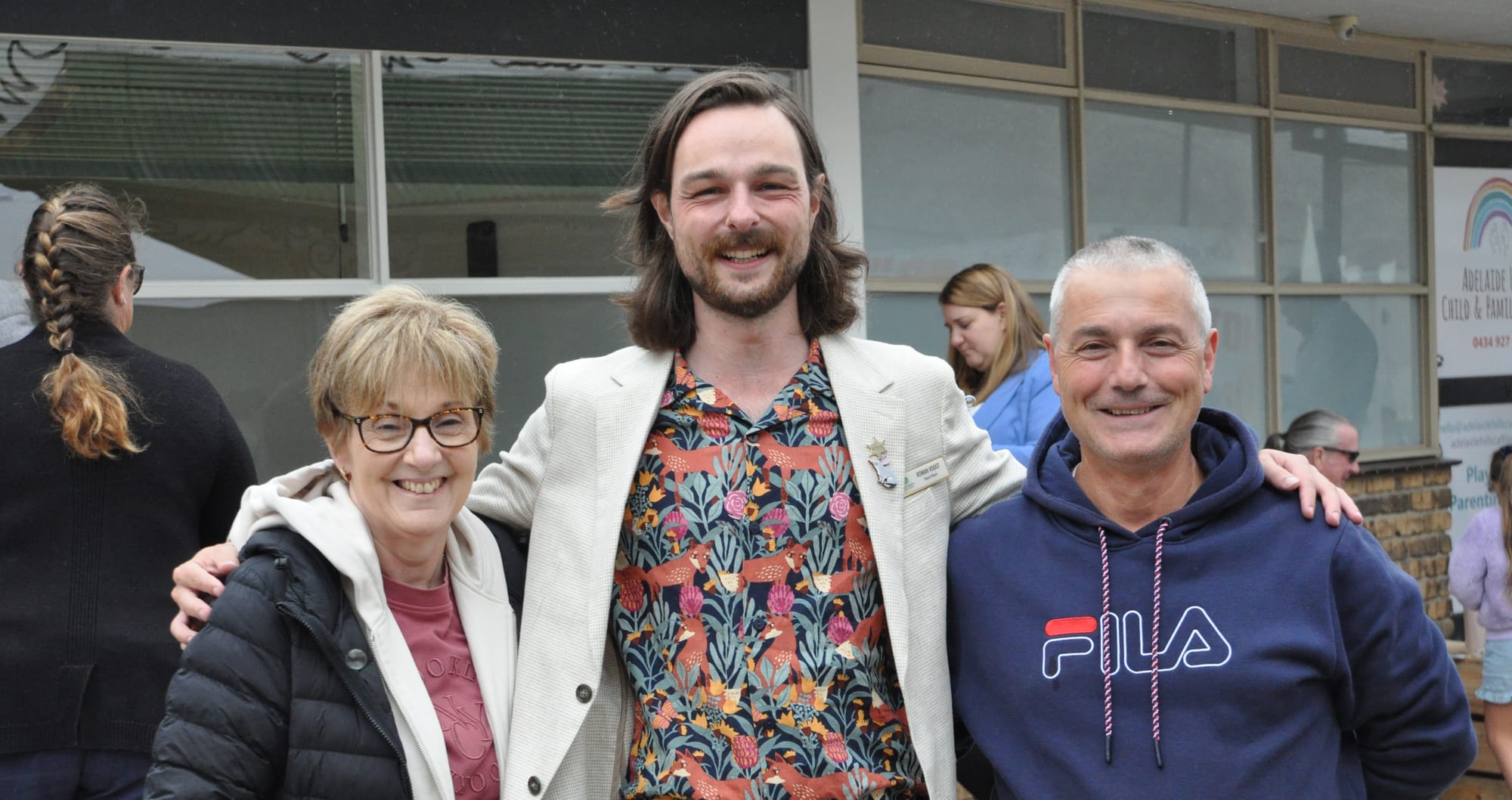 Celebrating the launch of Stephen Street