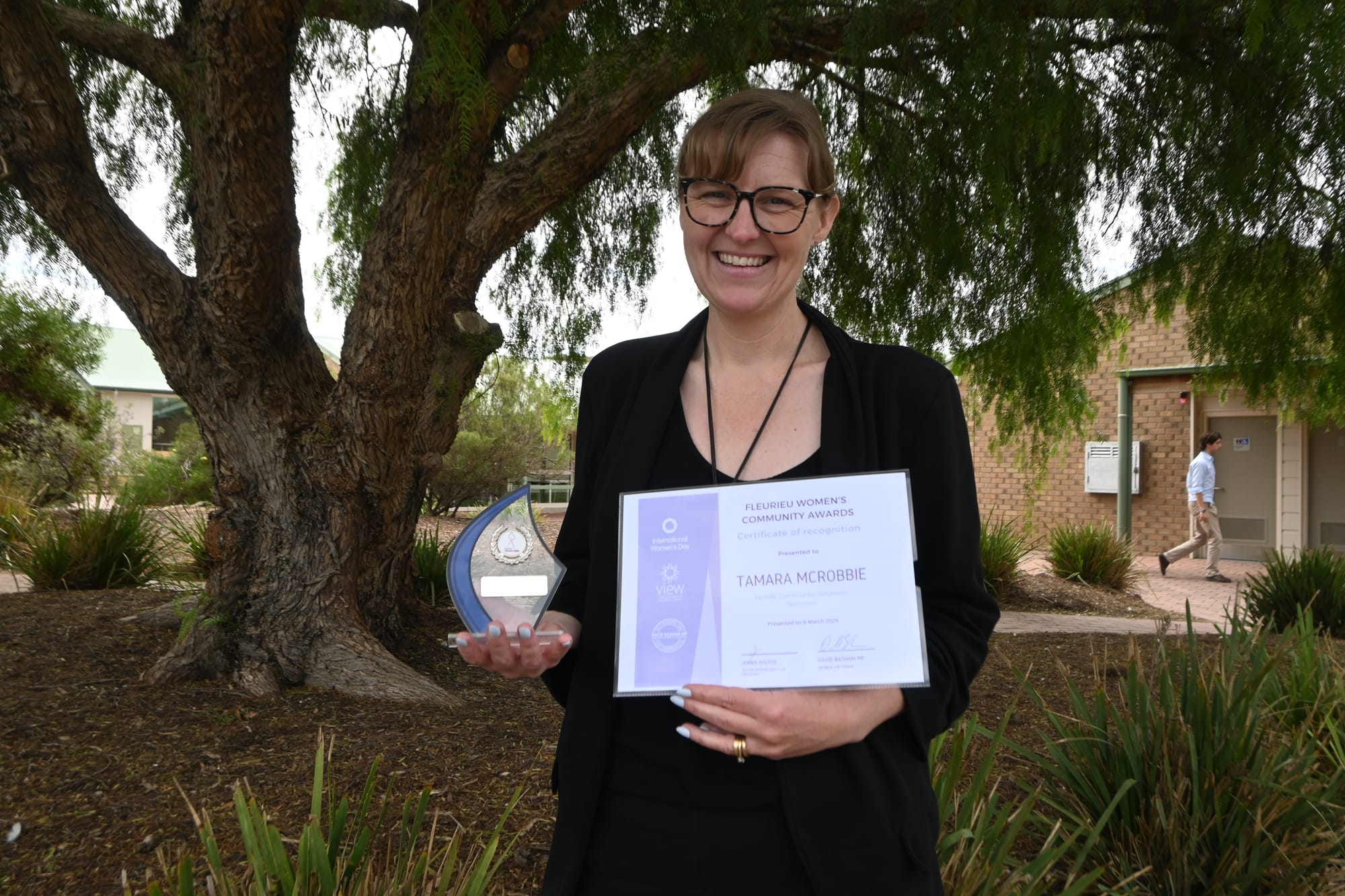 Filling her bucket, and her communities