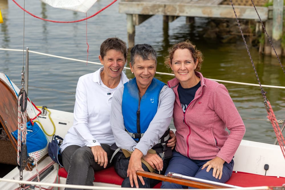 Women on board for a regatta post image