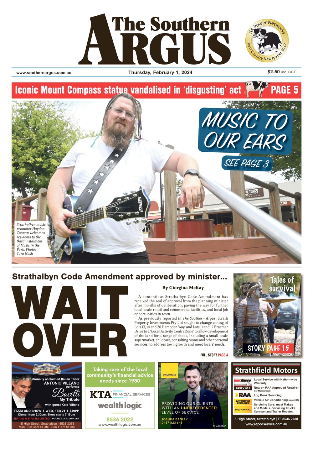 The Southern Argus - February 1, 2024 post image