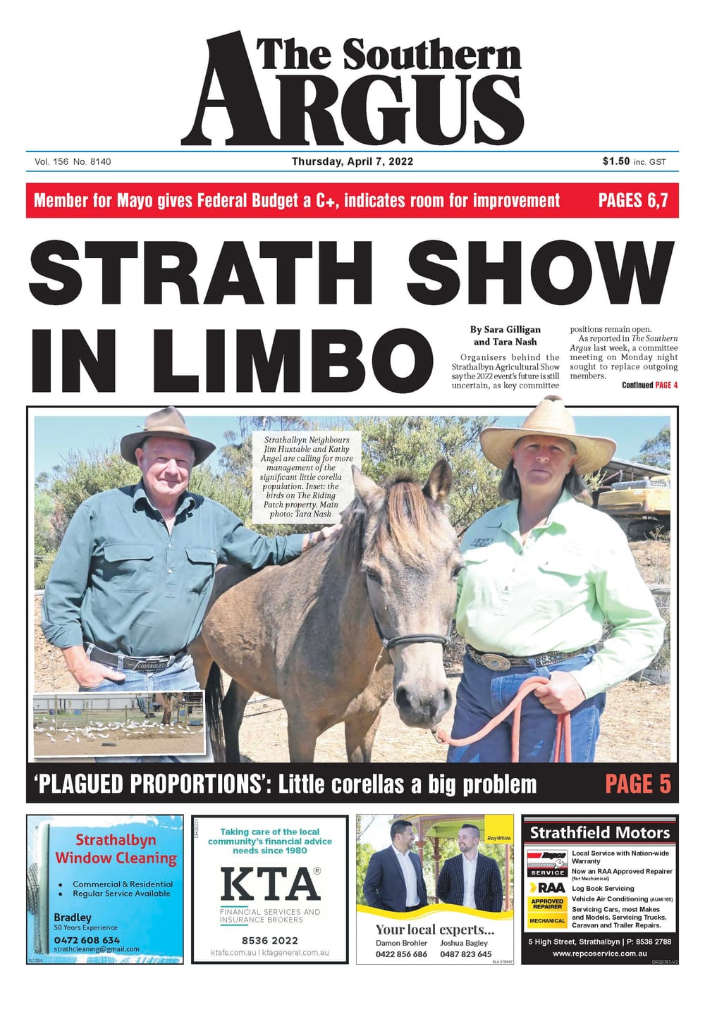 The Southern Argus - April 7, 2022 post image