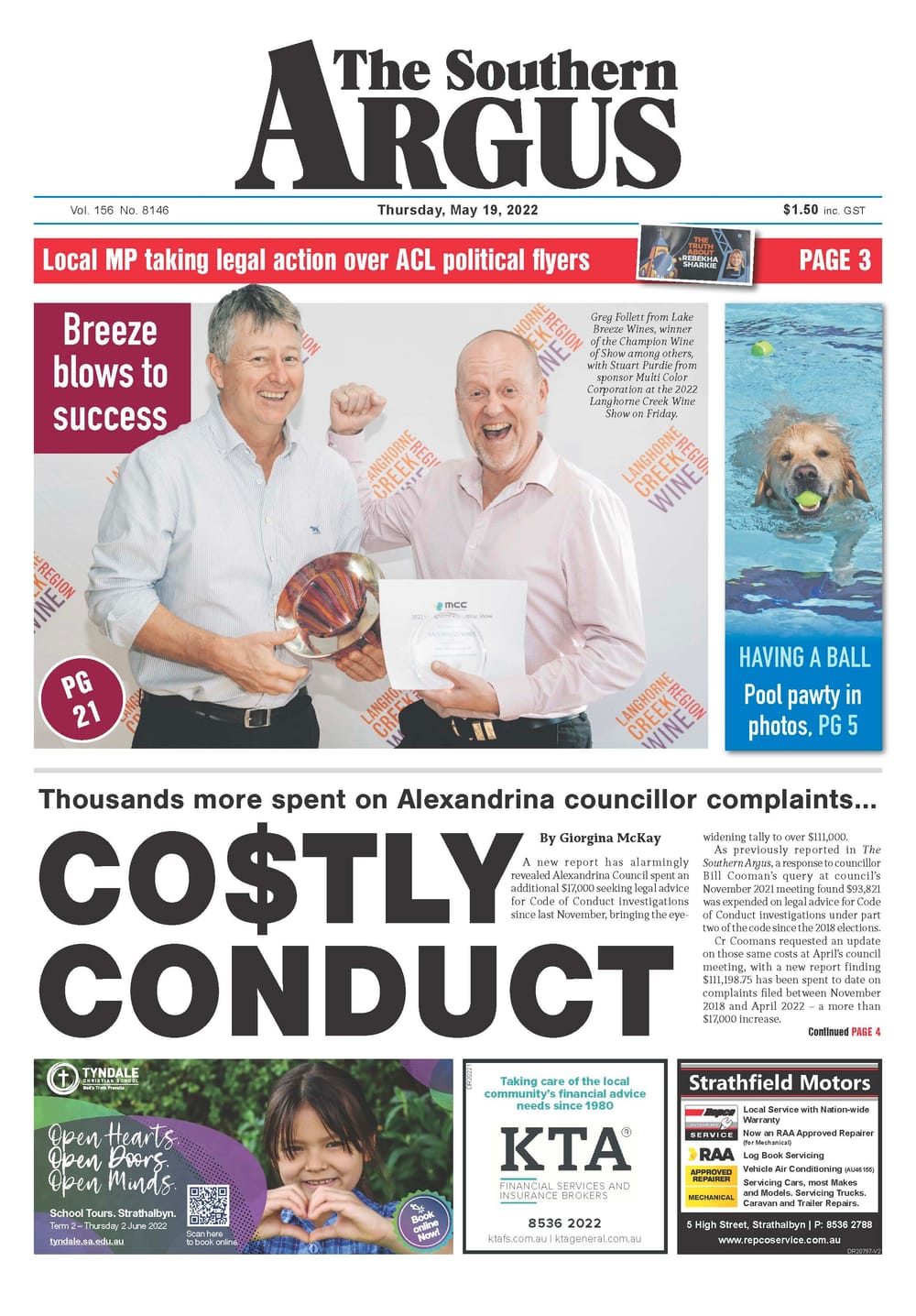 The Southern Argus - May 19, 2022 post image