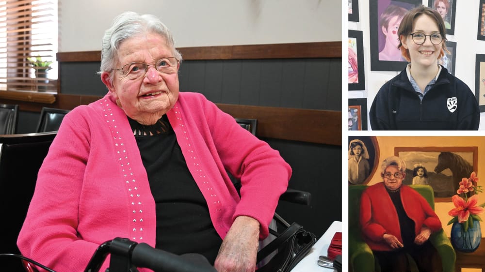 YOUNG AT ART: Two Strathalbyn generations connect through project post image