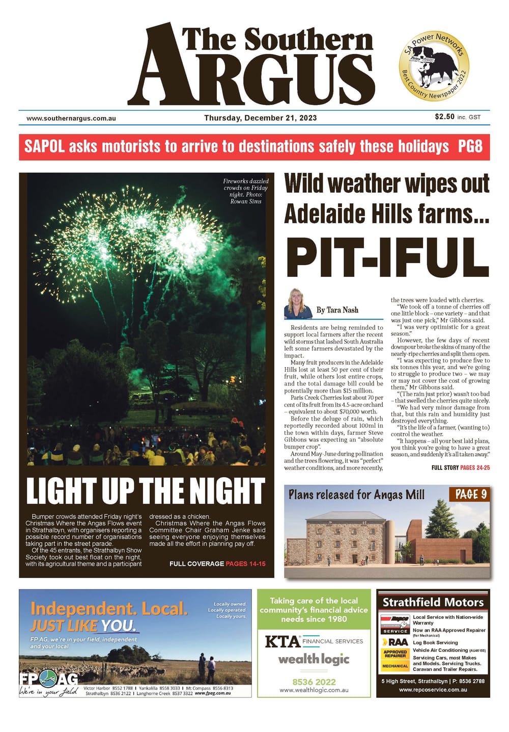 The Southern Argus - December 21, 2023 post image