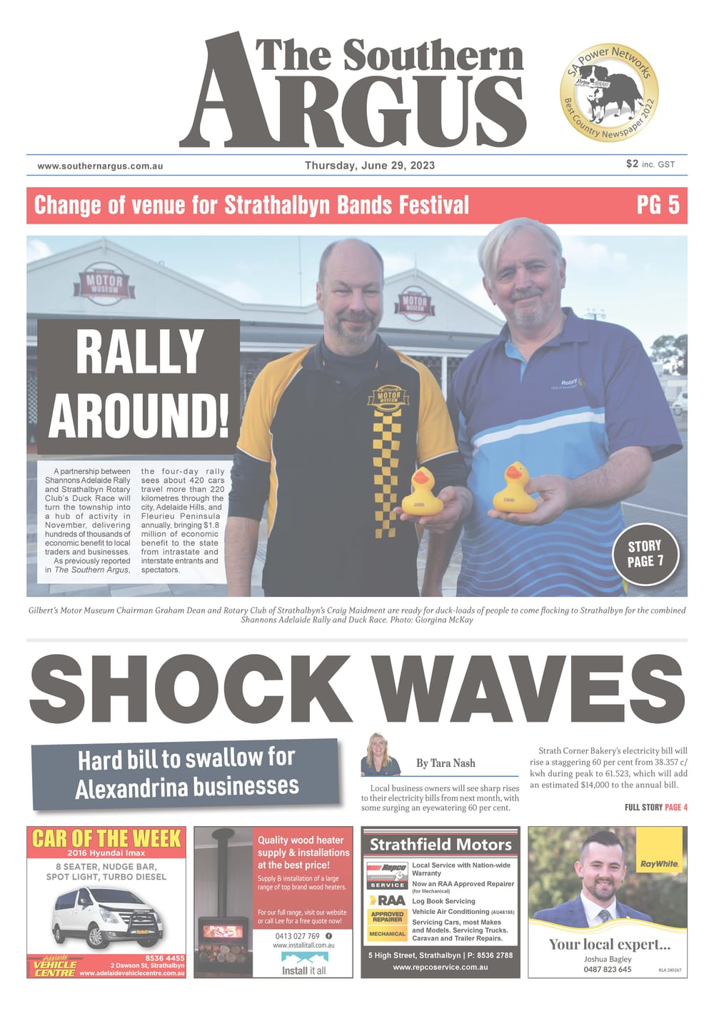 The Southern Argus - June 29, 2023 post image