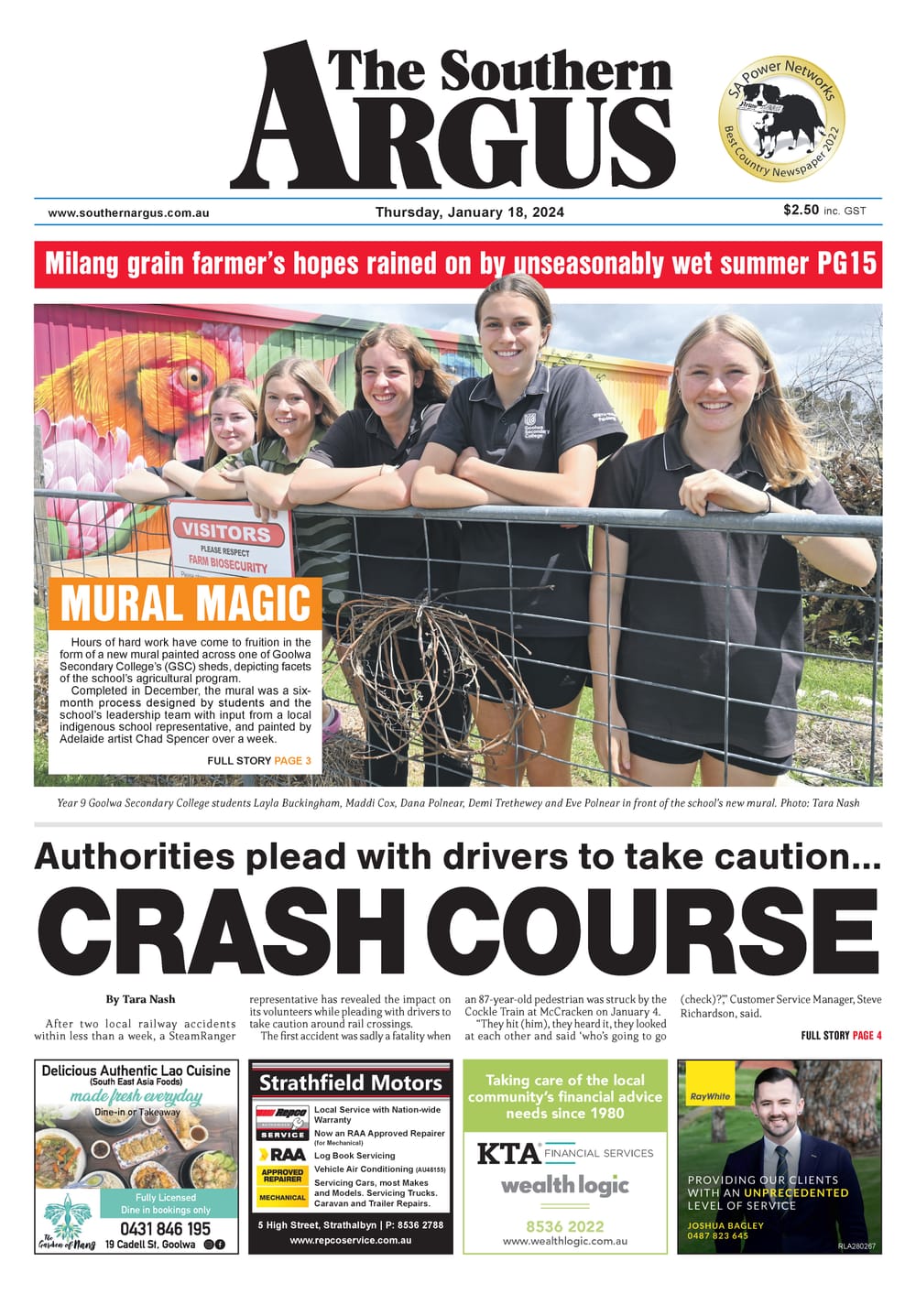 The Southern Argus - January 18, 2024 post image