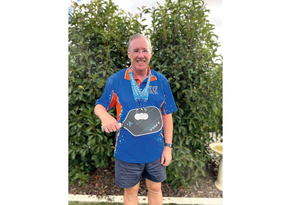 Silver gongs for local Masters pickleballer post image