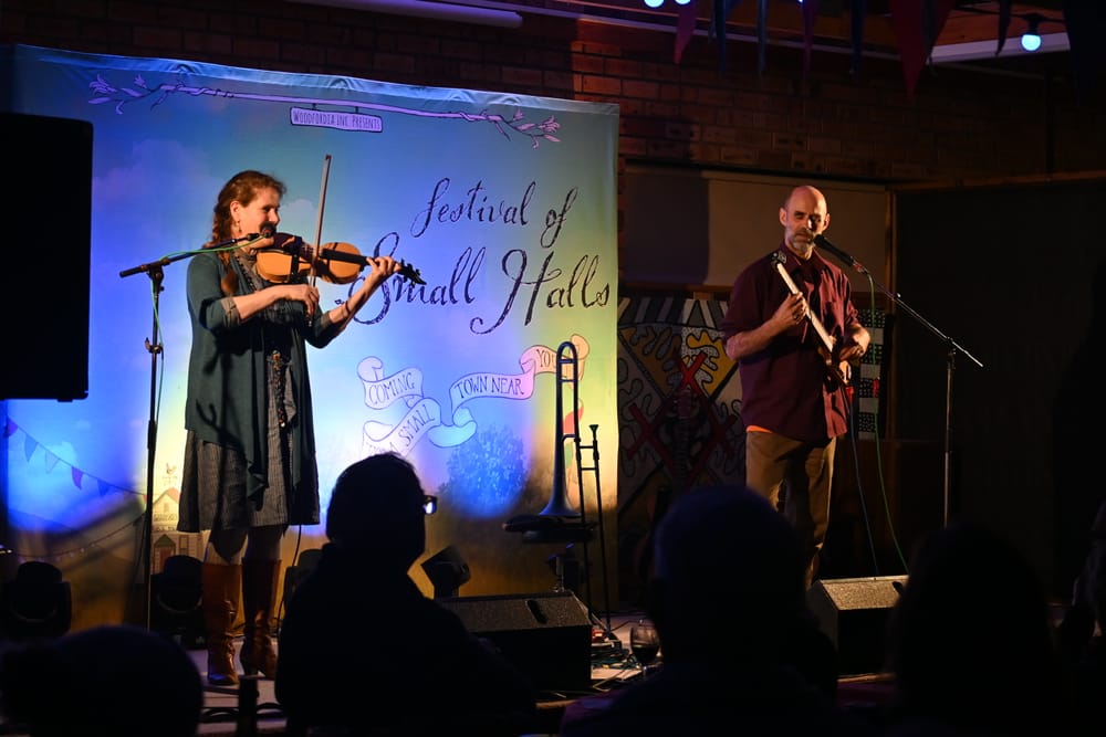 Clayton Bay’s small hall holds big night featuring touring musicians post image