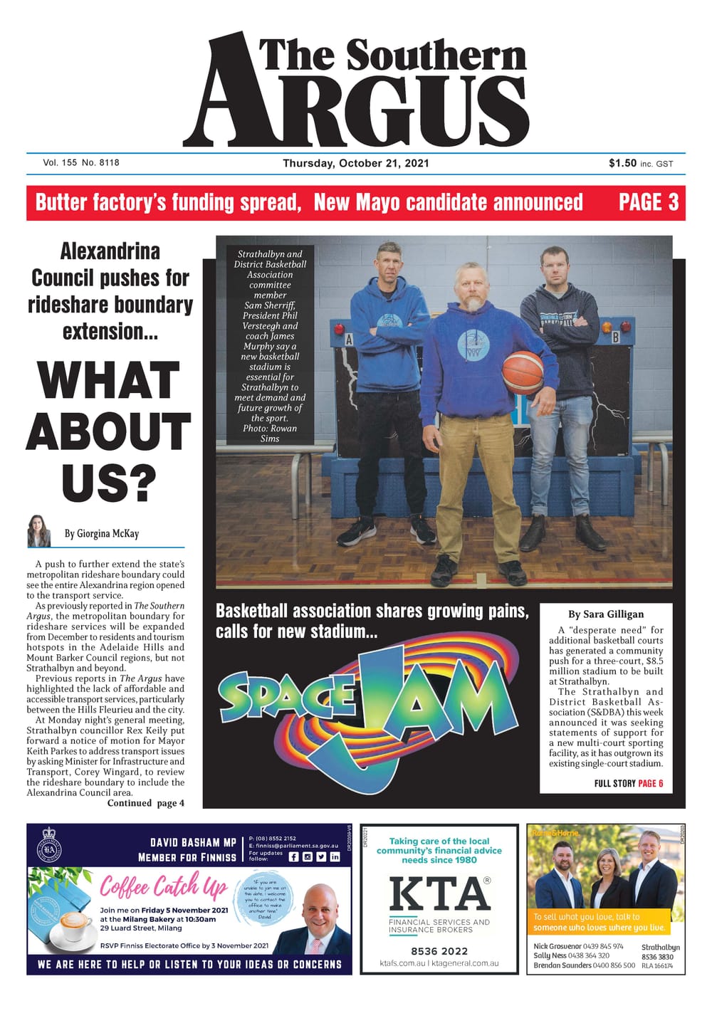 The Southern Argus - October 21, 2021 post image