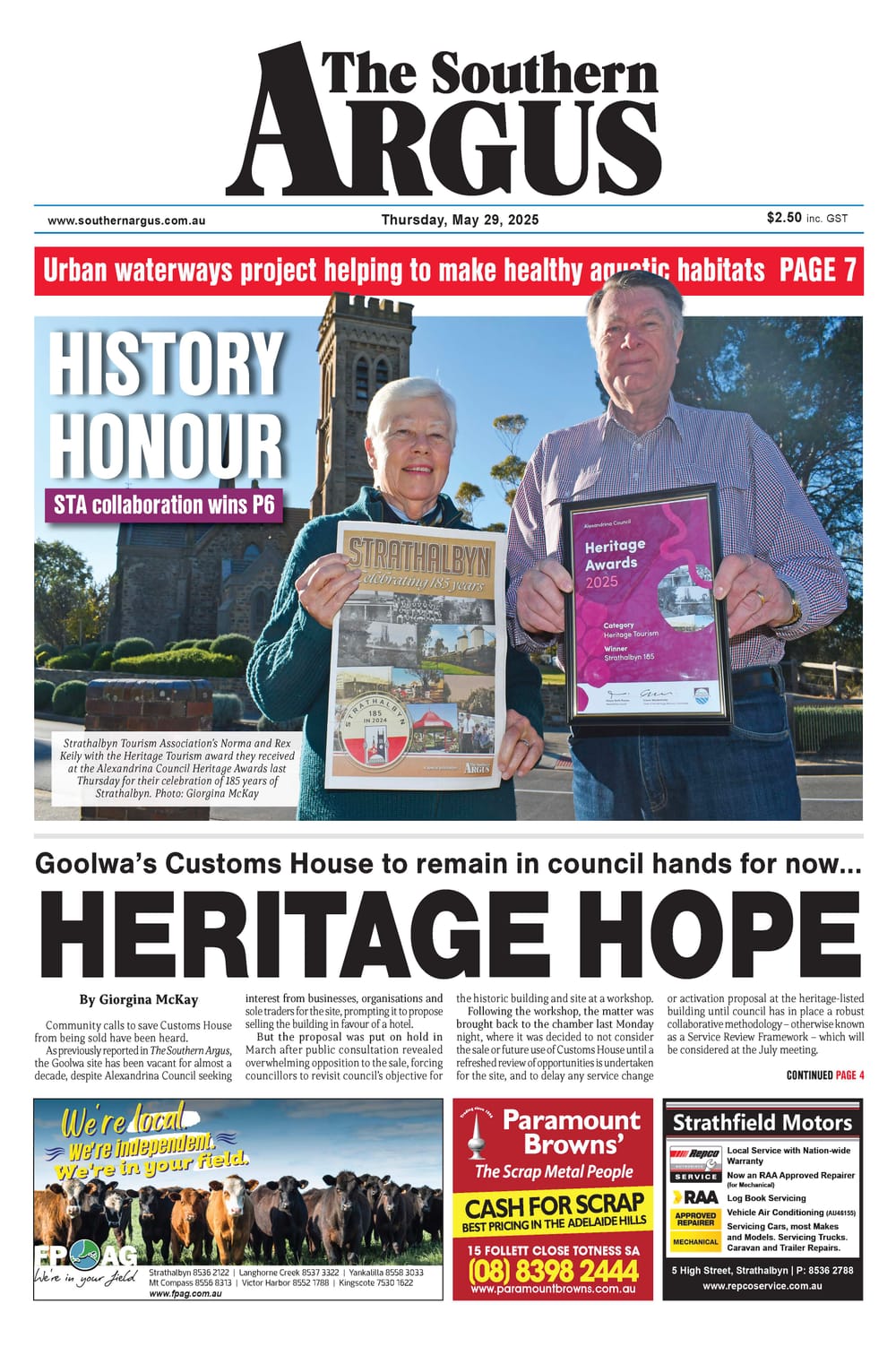 The Southern Argus - May 29, 2025 post image