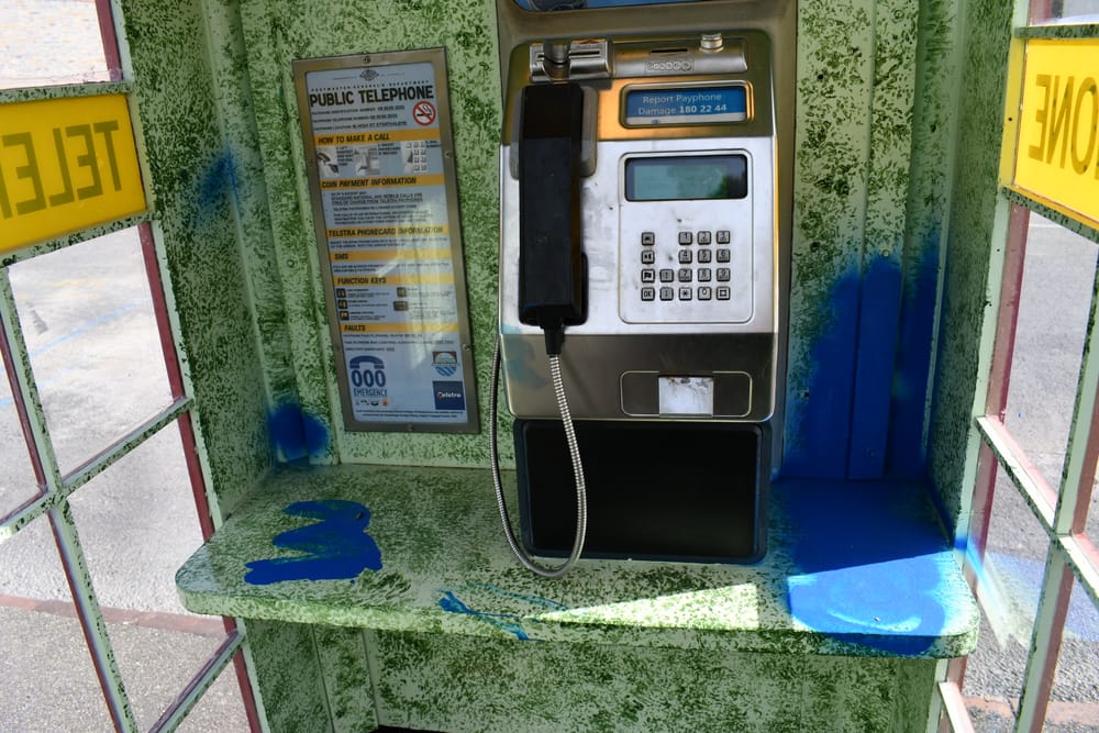 SENSELESS: Restored Strathalbyn High Street phone box vandalised post image