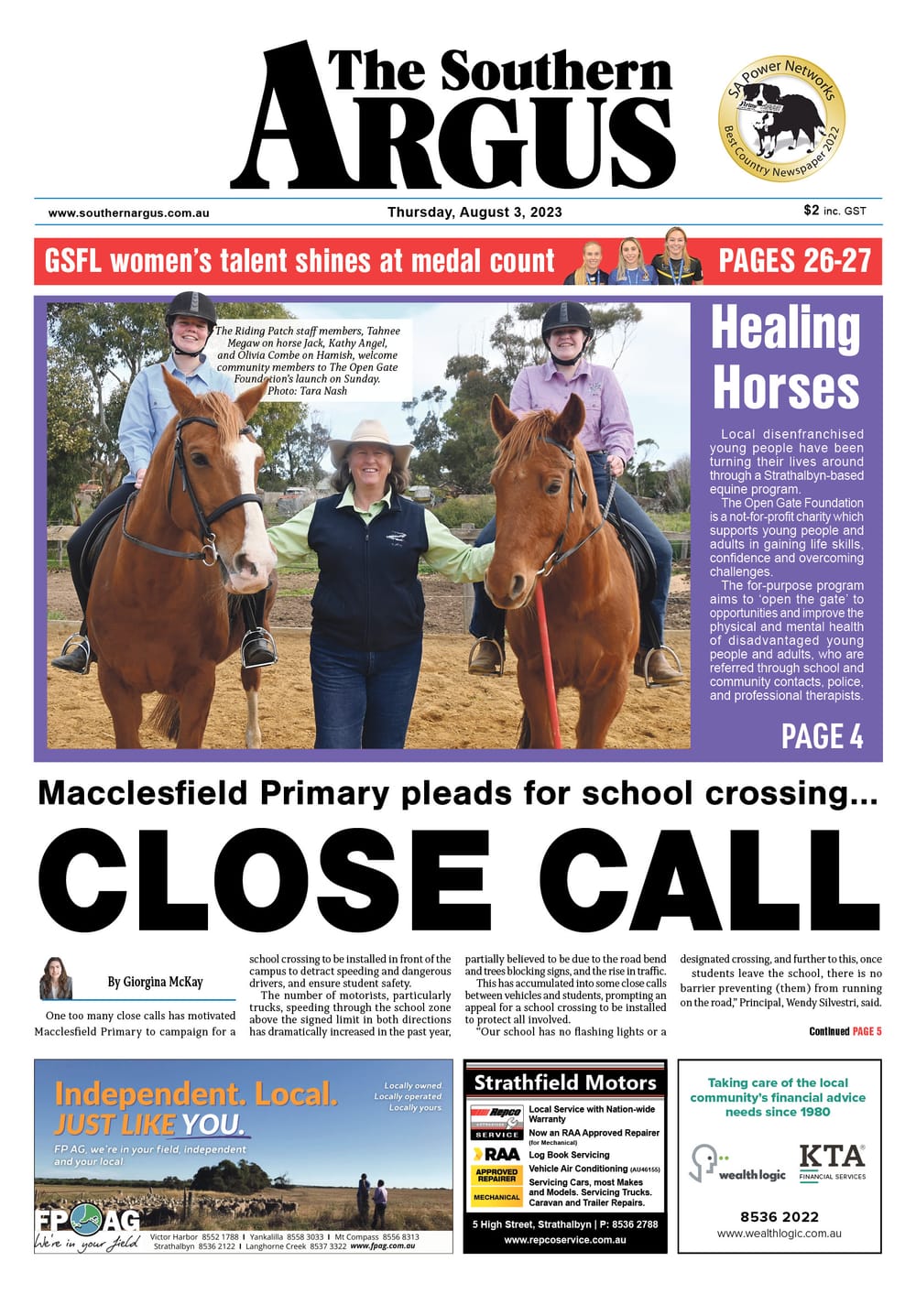 The Southern Argus - August 3, 2023 post image