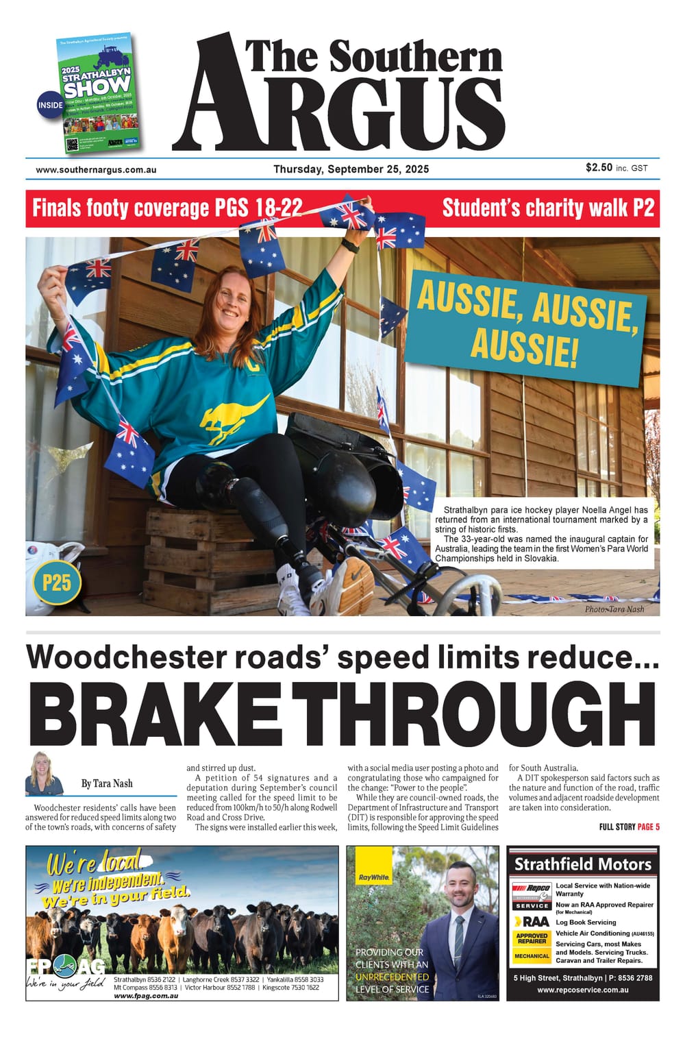 The Southern Argus - September 25, 2025 post image