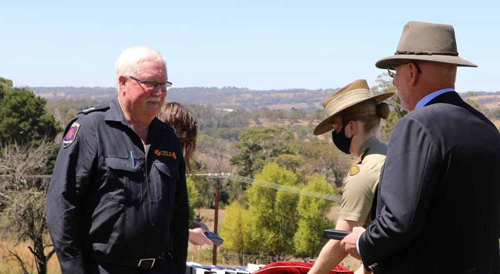 Brave local Country Fire Service firefighters recently awarded national honour post image