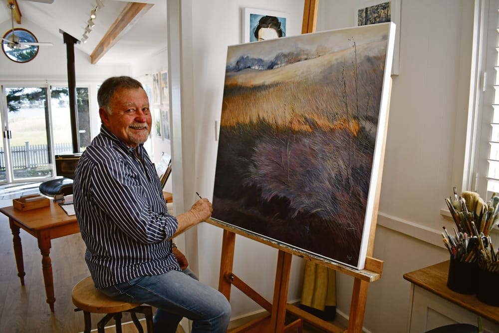 Hindmarsh Island artist painting the region in a good light post image