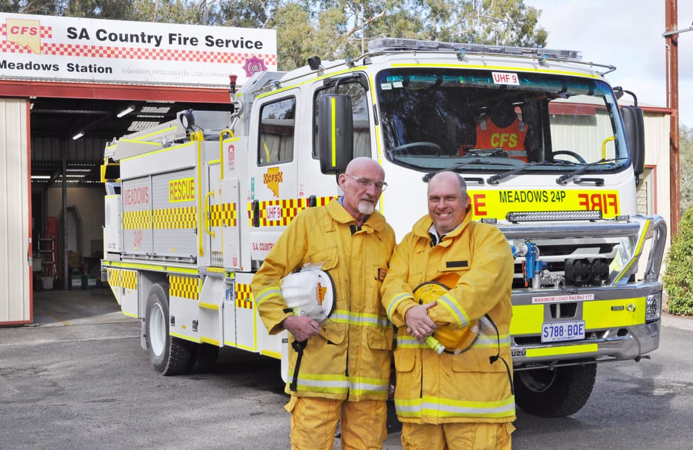 Meadows CFS welcome new truck post image