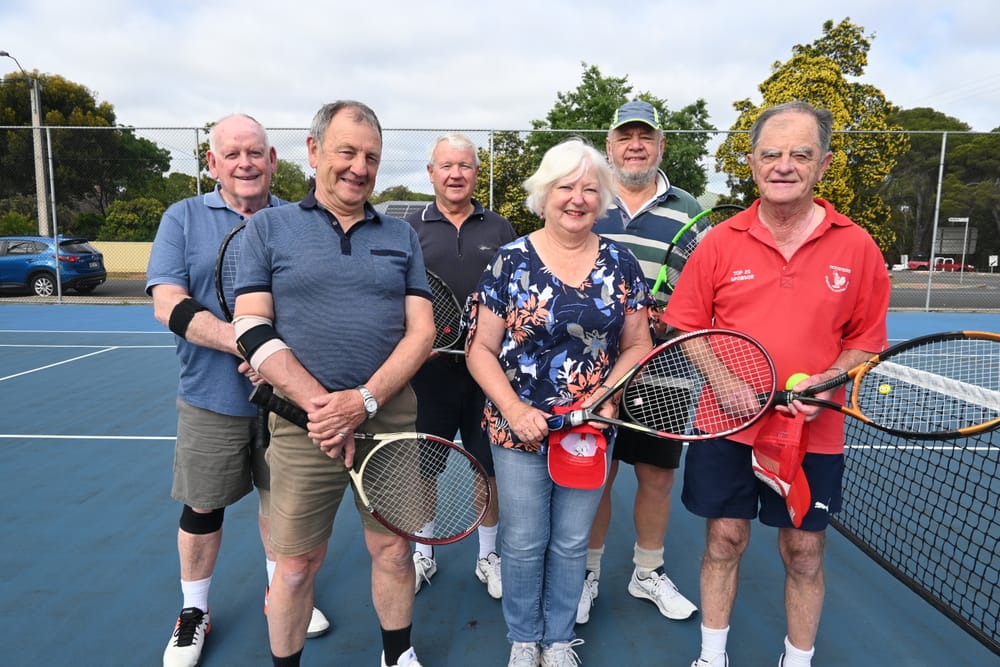 SOCIAL CLUB A HIT: Local tennis players invite others to join post image