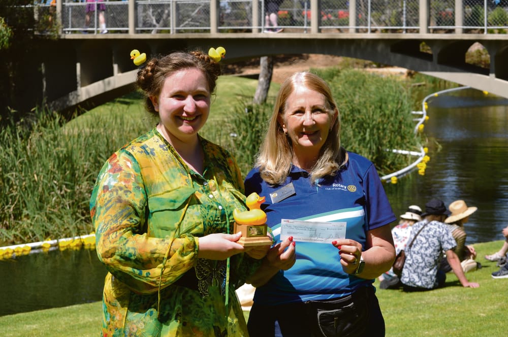Taya claims Great Duck Race title post image