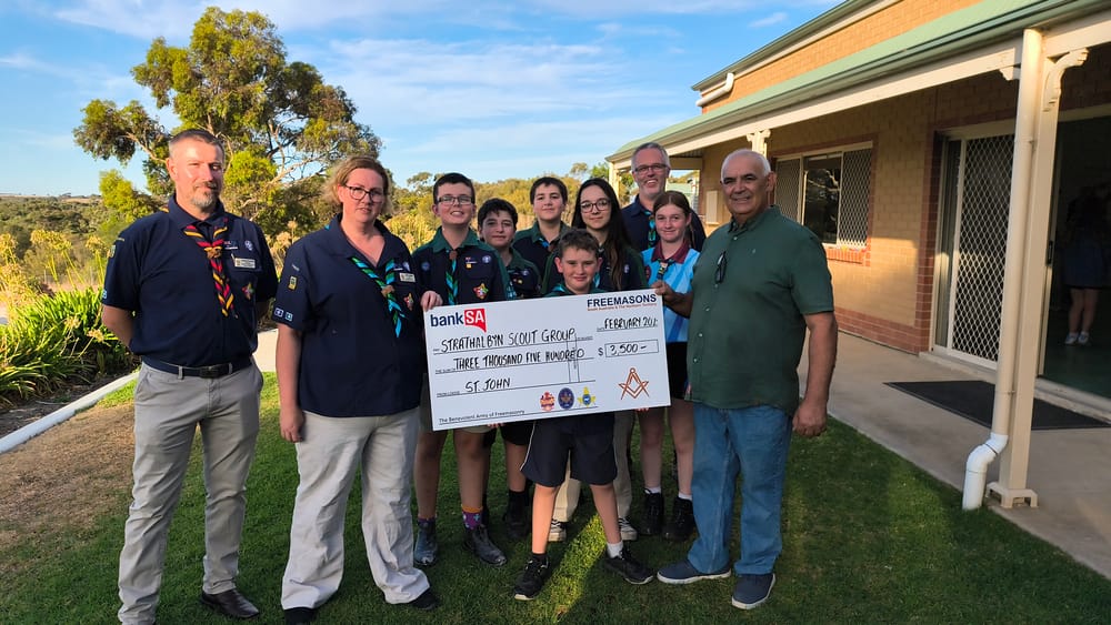 Donation made to Strathalbyn Scouts post image