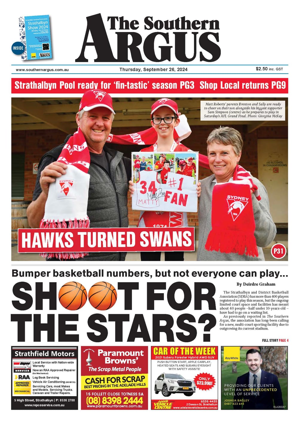 The Southern Argus - September 26, 2024 post image