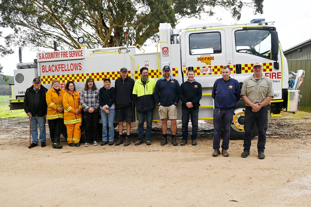 New high-tech truck for Blackfellows Creek Country Fire Service brigade post image
