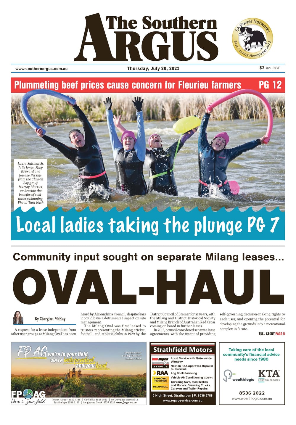 The Southern Argus - July 20, 2023 post image