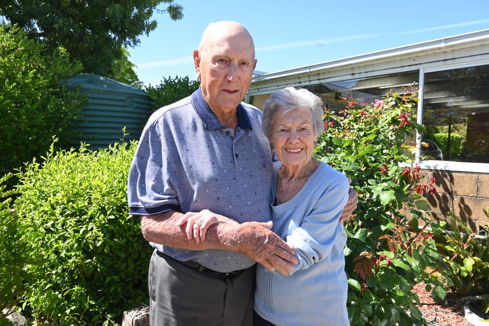 Local couple celebrates 70 year anniversary post image