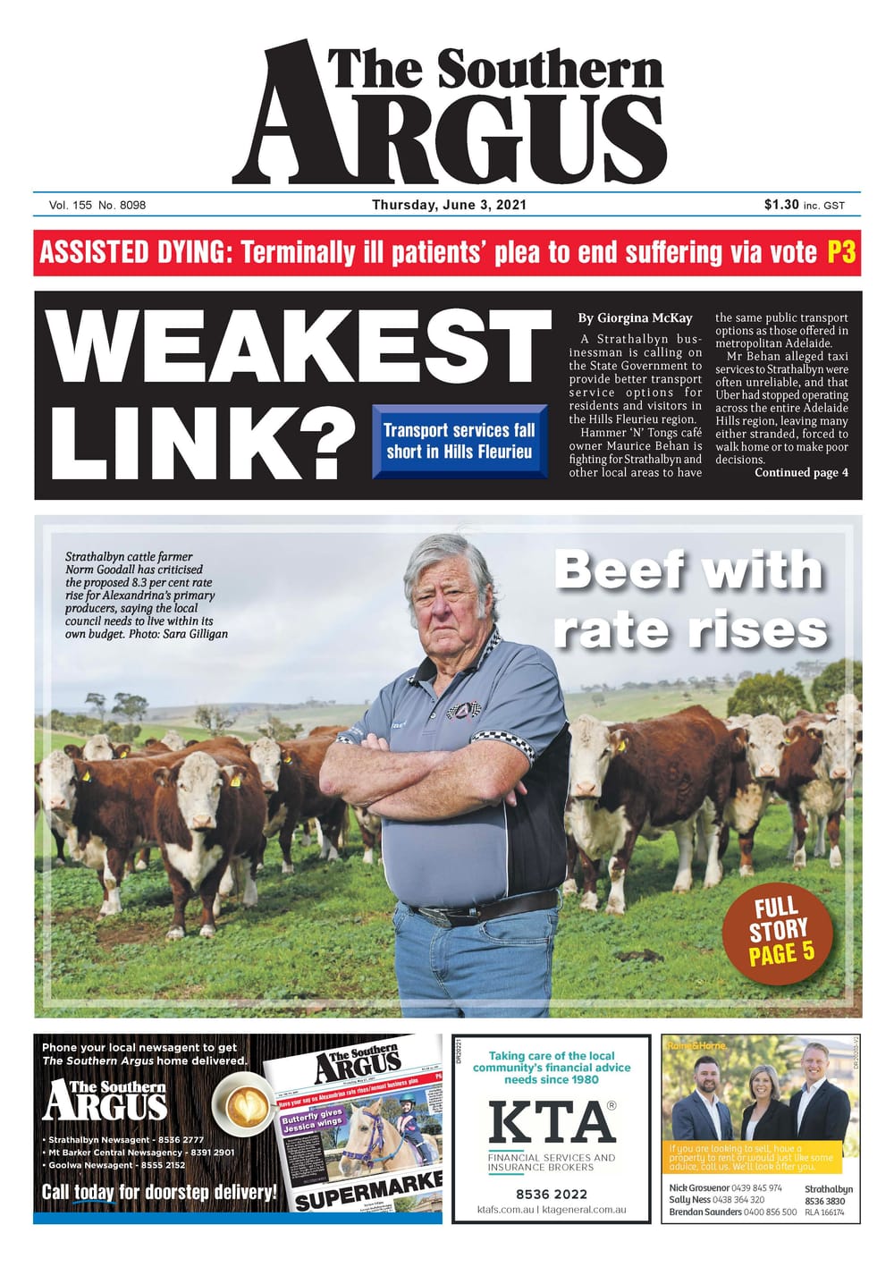 The Southern Argus - June 3, 2021 post image