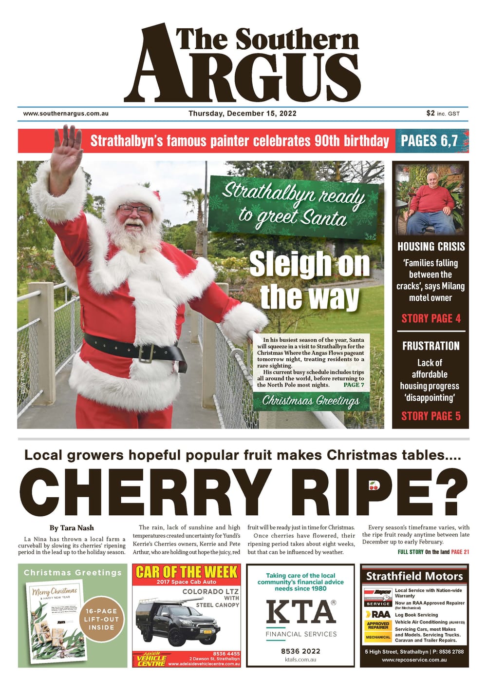 The Southern Argus - December 15, 2022 post image