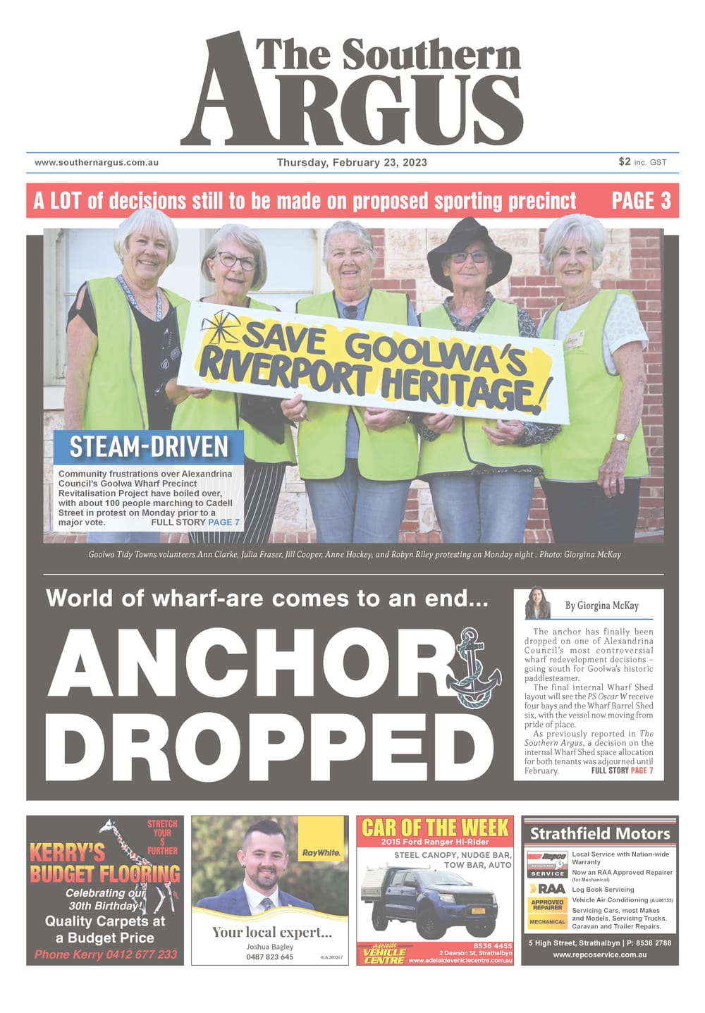 The Southern Argus - February 23, 2023 post image