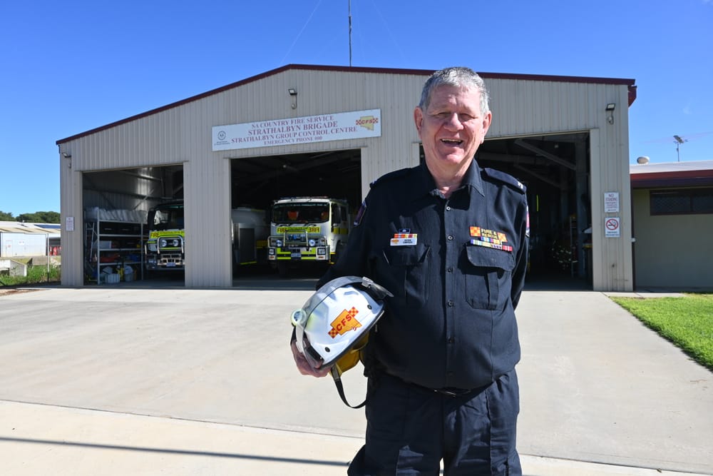 BLAZE OF GLORY: Local firey’s impressive half-century of service post image