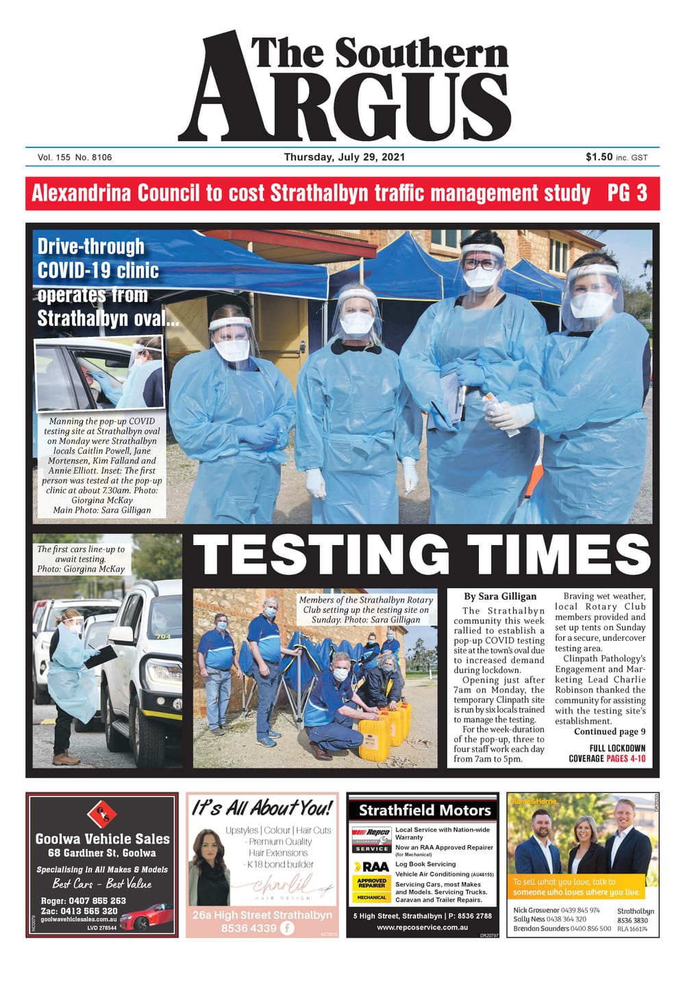 The Southern Argus - July 29, 2021 post image