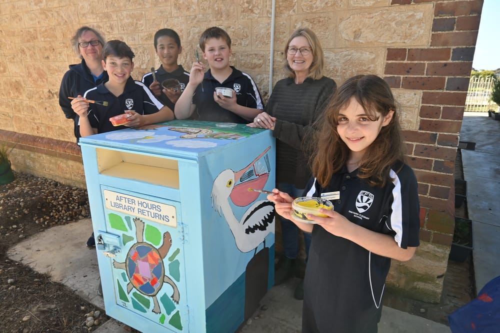 Milang students novel work of art post image