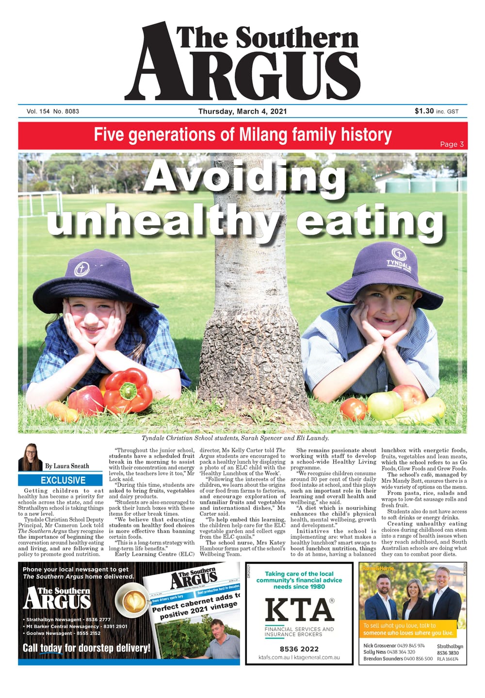The Southern Argus - March 4, 2021 post image